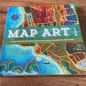 Map Art Lab hardback book